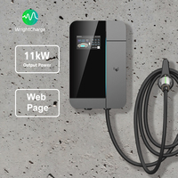 Cargador de Pared para Vehículos Eléctricos Tipo 1 Tipo 2 GBT NACS, Conector Personalizado, Servicio OEM ODM para Compradores del Mercado Global, CE FCC ETL WrightCharge