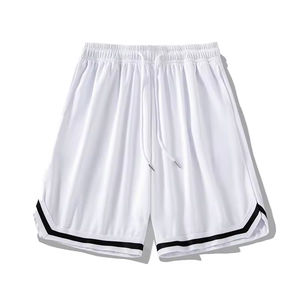 2025 Logo personnalisé basket-ball 100% Polyester Shorts d'entraînement pour hommes haute qualité en gros Double couche rétro Shorts de sport - Product Image 4