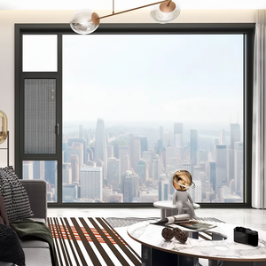 ตัวเลือกสไตล์เพิ่มเติม หน้าต่างอลูมิเนียมกันเสียงแบบกระจกสองชั้น <span class=keywords><strong>ประตู</strong></span><span class=keywords><strong>บาน</strong></span>เปิด และหน้าต่างบานเปิดที่ติดกับประตู - Product Image 1