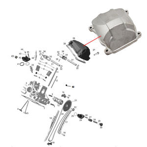 Pièces BRP 800 1000 OEM, couvercle de soupape de moteur, 4 boulons, 420610393 420630260 420440568, pièces et accessoires pour VTT/UTV 4x4 - Product Image 5