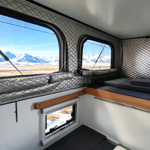 2026 Truck Camper Shell for Toyota Tacoma Pickup Camper Manual Pop up Slide in Truck Bed Camper Shell <strong>Caravan</strong> Offroad Tent - Product Image 4