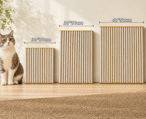 Alfombra rascadora de sisal para gatos, plegable, antiarañazos, para afilar las garras, alfombra para el suelo del hogar. - Product Image 1