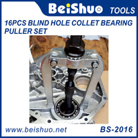 BS-2016 16 pièces roulement intérieur course et joint extracteur Kit glisser marteau pilote insérer roulement outil de retrait