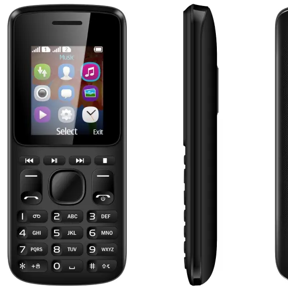 1.8นิ้ว Dual Sim สแตนด์บายนานโทรศัพท์มือถือ25BL ไฟฉายโทรศัพท์มือถือ Z2โทรศัพท์มือถือ