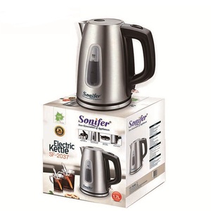 Sonifer – bouilloire électrique en acier inoxydable, avec filtre à eau de 1,7 l, avec base chauffante, vente en gros, SF-2037 - Product Image 6