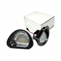 Adapté pour C1 MK Peugeot 107, éclairage de plaque d'immatriculation arrière, éclairage de signalisation, éclairage de plaque d'immatriculation LED