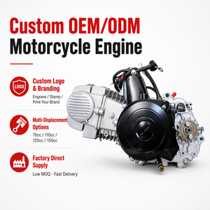 <span class=keywords><strong>Moteur</strong></span> de moto à démarrage <span class=keywords><strong>électrique</strong></span> 70-150cc, marque personnalisée OEM, 4 temps, refroidissement par air, assemblage, fabricant - Product Image 2