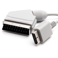 1,8m RGB Scart-Kabel für Sony Playstation PS1 PS2 PS3 TV AV-Anschluss Ersatz-Verbindungskabel für PAL/NTSC-Konsolen