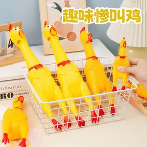 Screaming Chicken Fidget Toy Plastic Stress Relief Prank Toy For Youth Unisex 8 To 13 Years Age Range - Product Image 1