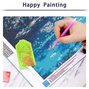 Peinture au diamant 3D personnalisée XIXI en acrylique, peinte à la main, nature morte, pour adultes, décoration murale - Product Image 5