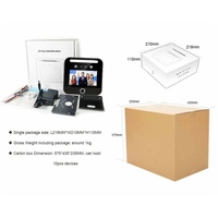 TIMY TM-AI03F, Tarjeta SIM 4G, Software Remoto en la Nube, IA Biométrica, Reconocimiento Facial de 5 Personas, Control de Acceso, Huella Dactilar RFID, Control de Asistencia