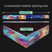 Pantalla LED Digital de Señalización Interior con Bisel Ultra Estrecho Personalizada para Centros Comerciales, Orientación en Pasillos y Pantallas de Información para Metro