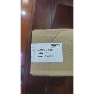 เกจวัดแรงดันแบบอนาล็อก WiKA EN837 1 เกจวัดแรงดันไฮดรอลิกแบบสแตนเลส ทนทานต่อแรงกระแทก ผลิตในเยอรมนี - Product Image 3