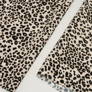 Áo Cánh Nữ Thời Trang Giao Hàng Nhanh Đầm Challis Thập Niên 45 Vải In Họa Tiết Da Báo Động Vật Kỹ Thuật Số - Product Image 4