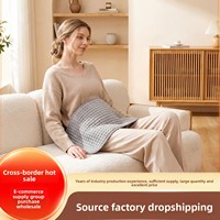 Europäischer Standard Beheizbares Nacken- und Schulter-Heizkissen, Wärmekissen, Kleine Elektrische Decke, Maschinenwaschbar, Tragbar