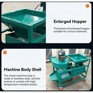 Tamis vibrant en acier inoxydable 2021, tamis de calibrage multicouche pour céréales, maïs, semences, tamis filtrant, tamis d'échantillonnage - Product Image 5