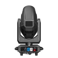 Projecteur LED 3-en-1 400W Beam Spot Wash à tête mobile avec zoom, prisme 4-38, 8-16 gobos, DMX512 pour scène, DJ, KTV, club