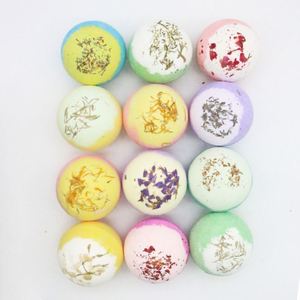Bombas de Baño Veganas Orgánicas Hechas a Mano, Coloridas, con Aceites Esenciales Naturales para el Cuidado de la Piel, Vaporizadores de Ducha Relajantes, Efervescentes para Baño y SPA - Product Image 6