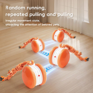 Toptan Ekolojik Dostu Otomatik Köpek Zemin Oyuncak Topu Elektronik Özellikli Modern Tasarımlı Evcil Hayvan İnteraktif Oyuncakları Köpek Oyuncağı - Product Image 3