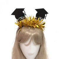 Chapeau de remise des diplômes Bandeau Mini Bachelor Cap Bandeau 2022 Graduation Party Supplies Kit Bachelor Graduation Party Décorations
