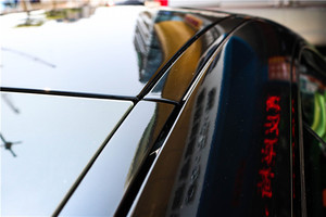 CATPIANO 1.52*18m/롤 PVC 자동차 포장 필름 슈퍼 광택 바디 자동차 랩 비닐 필름 광택 블랙 필름 - Product Image 5