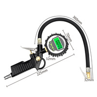 Testeur de pression des pneus affichage LCD rétro-éclairage testeur de véhicule manomètre de gonflage pour Auto voiture vélo moteur gonfleur de pneu jauge
