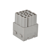 Boîtier de connecteur robuste H3A-HB-1L-SO toutes tailles, multiprises, avec capot de protection