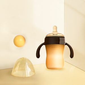 Bouteille d'alimentation pour bébé personnalisée en usine, sans BPA, en silicone, <span class=keywords><strong>anti</strong></span>-coliques, à large ouverture, pour le sevrage, <span class=keywords><strong>biberon</strong></span> pour bébé - Product Image 1
