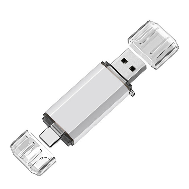 Factory Direct Colorful USB Flash Drive 2GB Pen Drive TYPE-C Smartphone U Disk Custom Logo Memory Sticker for Music