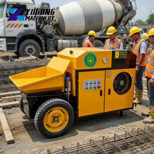 15KW 6m³/h Small Concrete <b>Pump</b> YG-10 with 20m Vertical Lift - Product Image 5
