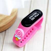 Montres numériques créatives pour enfants, garçons et filles, les plus vendues, montres électroniques à lumière blanche LED de dessin animé pour l'école primaire