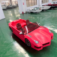 Bateau électrique PE 5 places 24V, populaire pour les sports nautiques en extérieur, les excursions, la location, l'exploitation commerciale, avec drainage automatique et pare-brise.
