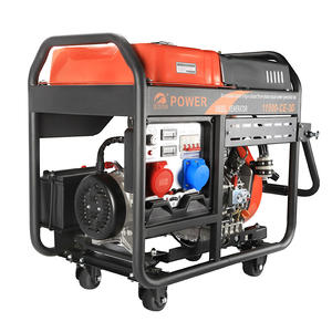 5kw להתחיל חשמלי גנרטור גלגלים 186f מנוע 50/ 60hz תדר 200a מסגרת פתוחה הנוכחי מדורג 240v/230v/v מתח מדורג - Product Image 3