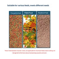 Distributeur automatique de nourriture pour poissons SOBO, écologique, emballage en plastique ABS, capacité de 1L, nourriture pour poissons, accessoire d'alimentation pour aquarium