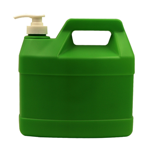 베스트 셀러 1 갤런 스크린 인쇄 병 28/410mm 녹색 색상 Hdpe 플라스틱 펌프 제리 캔 식기 세척 액체 병 - Product Image 1