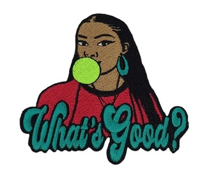 เสื้อยืดปักลายน่ารักฮิปฮอป2025สีดำสำหรับผู้หญิงเสื้อยืดทำด้วยมือสำหรับเจ้าหญิงสีดำ - Product Image 1