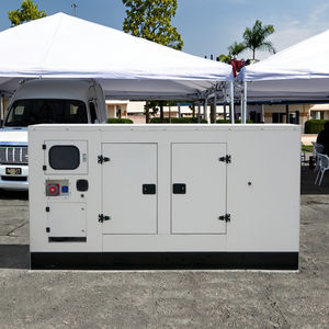 लेटिंग 50kva साइलेंट डीजल जनरेटर रिकाडो टर्बोचार्ज्ड इंजन 24 वी डीसी इलेक्ट्रिक स्टार्ट वाटर कूलिंग सिस्टम <span class=keywords><strong>50</strong></span>/60hz 230/400v एसी - Product Image 1