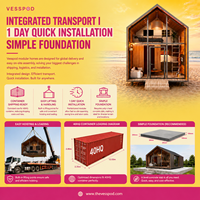 Kit de maison à ossature en acier certifié ISO9001, norme européenne, maison préfabriquée, toit en pignon, espace commercial modulaire, villa 2 chambres