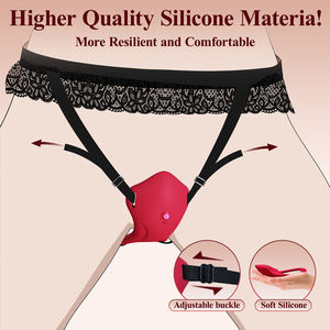 Vibratore Clitorideo Indossabile con Controllo Remoto APP, 10 Modalità di Vibrazione, Stimolatore Clitorideo Senza Mani, Impermeabile IPX7 e Ricaricabile USB - Product Image 3