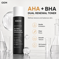 Tonique Exfoliant Quotidien BHA Premium pour Peaux Grasses à Tendance Acnéique : Soin Minimisant les Pores – Vente en Gros