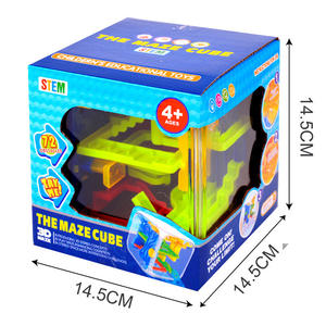 Vente flash : Jouet éducatif <span class=keywords><strong>cube</strong></span> à billes roulantes 3D, <span class=keywords><strong>labyrinthe</strong></span> <span class=keywords><strong>cube</strong></span> puzzle pour enfants de 5 à 7 ans - Product Image 3