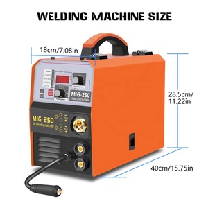 Machine à souder domestique sans air à double protection 220V Skyasia Argon multifonction MIG-250 Soudure CO2 M - Product Image 2