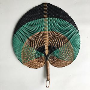 Abanicos de Hojas de Bambú Trenzadas Artesanales de Vietnam, Abanico de Palma Hecho a Mano, Producto Hecho a Mano, Tamaño Personalizado - Product Image 3