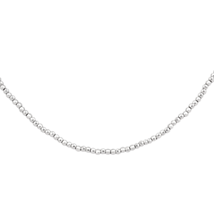 Collar de Cadena Gruesa Ajustable Radiante con Corte Láser en Platino Pt950 Blanco, Joyería de Regalo Unisex Brillante, Lujosa y Minimalista - Product Image 4
