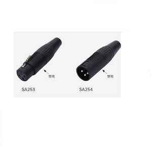 4pin conectores מיני xlr כדי <span class=keywords><strong>3.5mm</strong></span> מתאם 4pin xlr נקבה זכר מחבר חשמל adaptersocket - Product Image 1