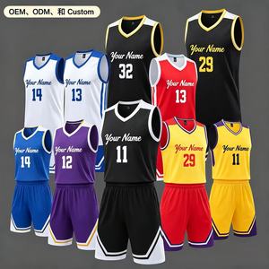 Survêtement d'hiver unisexe à logo personnalisé, imprimé numériquement FDM, antibactérien, 100% polyester 220g, short, pour entraînement de basketball - Product Image 1