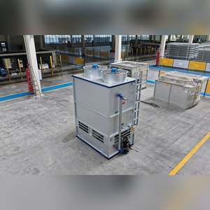 Condenseur évaporatif à contre-courant haute performance, revêtement aluminium-zinc, écologique, pour unité de condensation de réfrigération, usine - Product Image 3