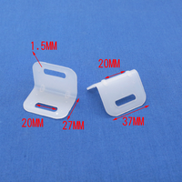 Protections d'angle en plastique Raybone, épaisses, à angle droit, en PP, modèle personnalisé, joint de protection, carton express
