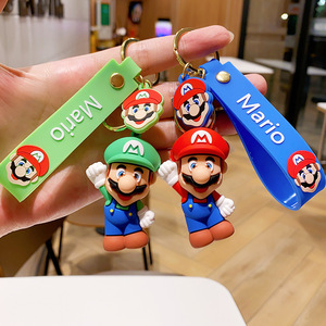 Llavero de peluche de Super Mario, colgante de PVC, regalo para niños, juguete unisex - Product Image 3