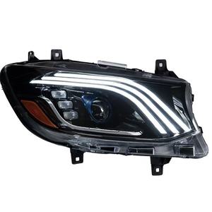 WELIFTRICH Conjunto de Faros Delanteros LED Modificados Estilo Maybach, Accesorios para Automóviles Mercedes-Benz Sprinter 2018-2025 - Product Image 5